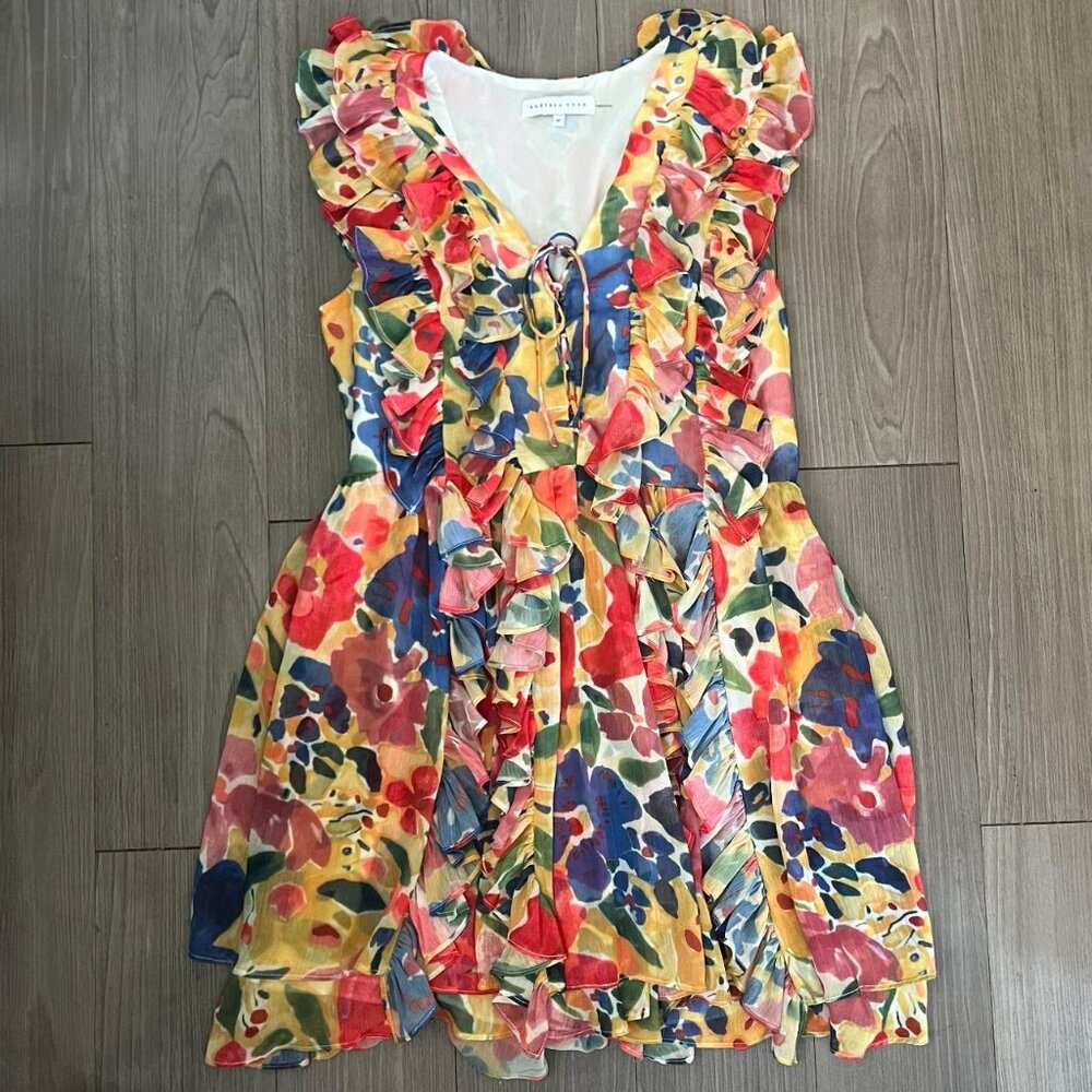 Floral Ruffle Dress - Picture 3 of 9